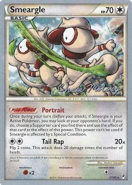 Smeargle (8/90) (Eeltwo - Chase Moloney) [World Championships 2012] | Tabernacle Games