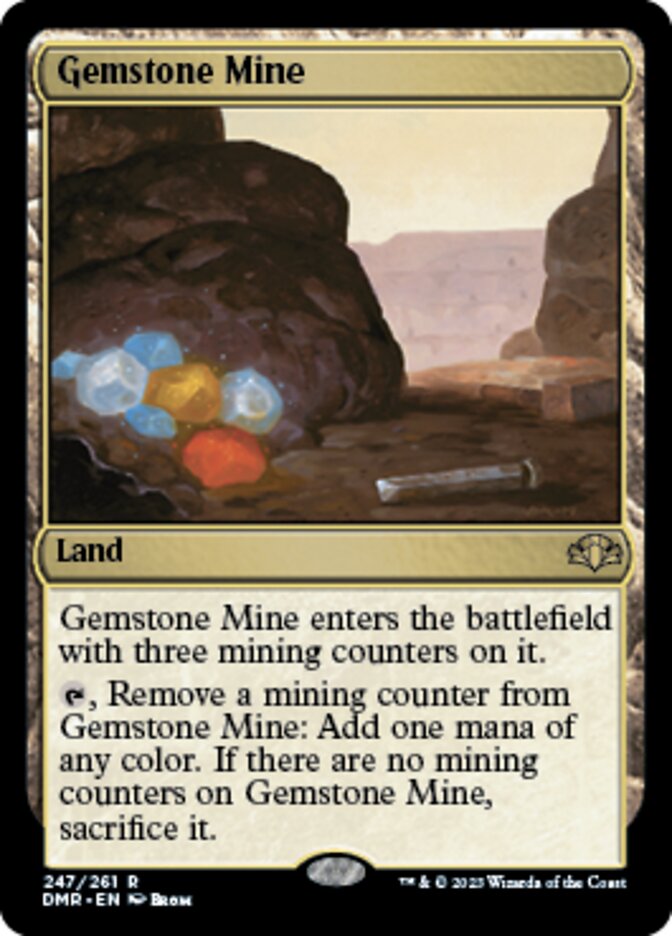 Gemstone Mine [Dominaria Remastered] | Tabernacle Games