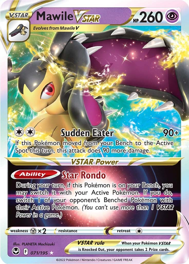 Mawile VSTAR (071/195) [Sword & Shield: Silver Tempest] | Tabernacle Games