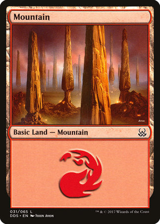 Mountain (31) [Duel Decks: Mind vs. Might] | Tabernacle Games