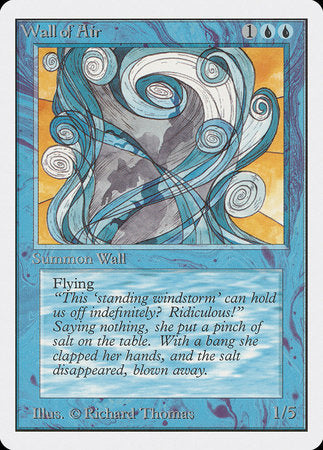 Wall of Air [Unlimited Edition] | Tabernacle Games