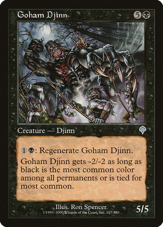 Goham Djinn [Invasion] | Tabernacle Games