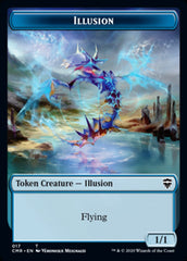 Illusion // Plant Token [Commander Legends Tokens] | Tabernacle Games