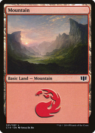 Mountain (331) [Commander 2014] | Tabernacle Games
