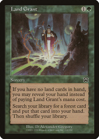 Land Grant [Mercadian Masques] | Tabernacle Games