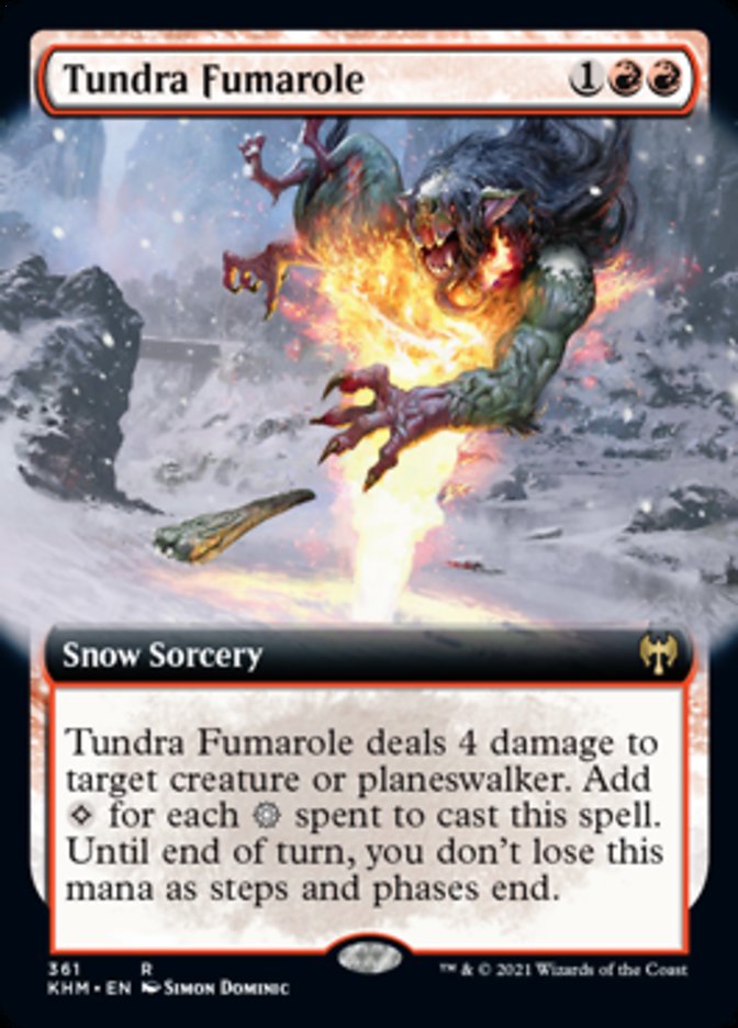 Tundra Fumarole (Extended Art) [Kaldheim] | Tabernacle Games