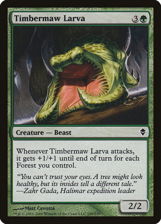 Timbermaw Larva [Zendikar] | Tabernacle Games