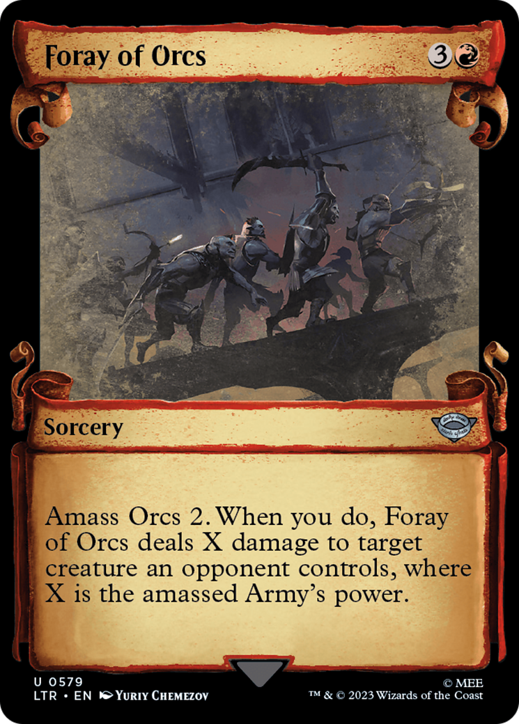 Foray of Orcs [The Lord of the Rings: Tales of Middle-Earth Showcase Scrolls] | Tabernacle Games