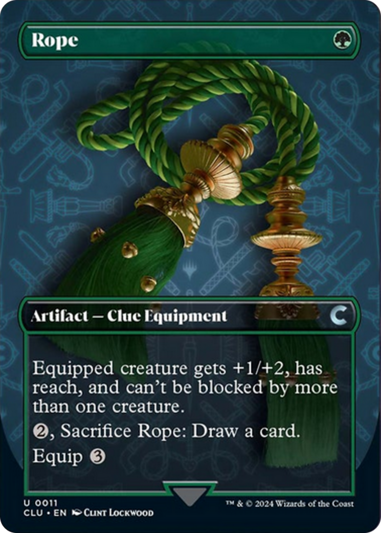 Rope (Borderless) [Ravnica: Clue Edition] | Tabernacle Games