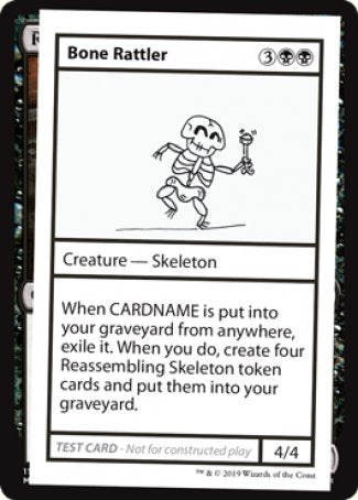 Bone Rattler (2021 Edition) [Mystery Booster Playtest Cards] | Tabernacle Games