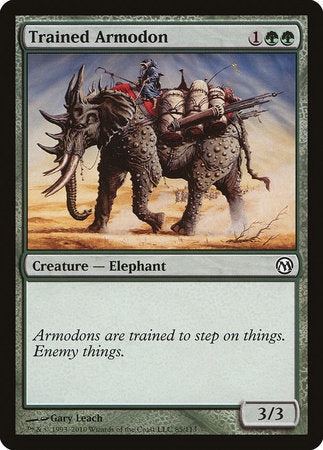 Trained Armodon [Duels of the Planeswalkers] | Tabernacle Games