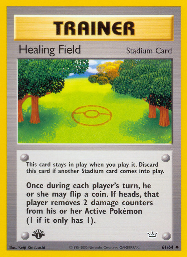 Healing Field (61/64) [Neo Revelation 1st Edition] | Tabernacle Games