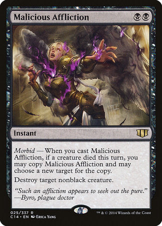 Malicious Affliction [Commander 2014] | Tabernacle Games