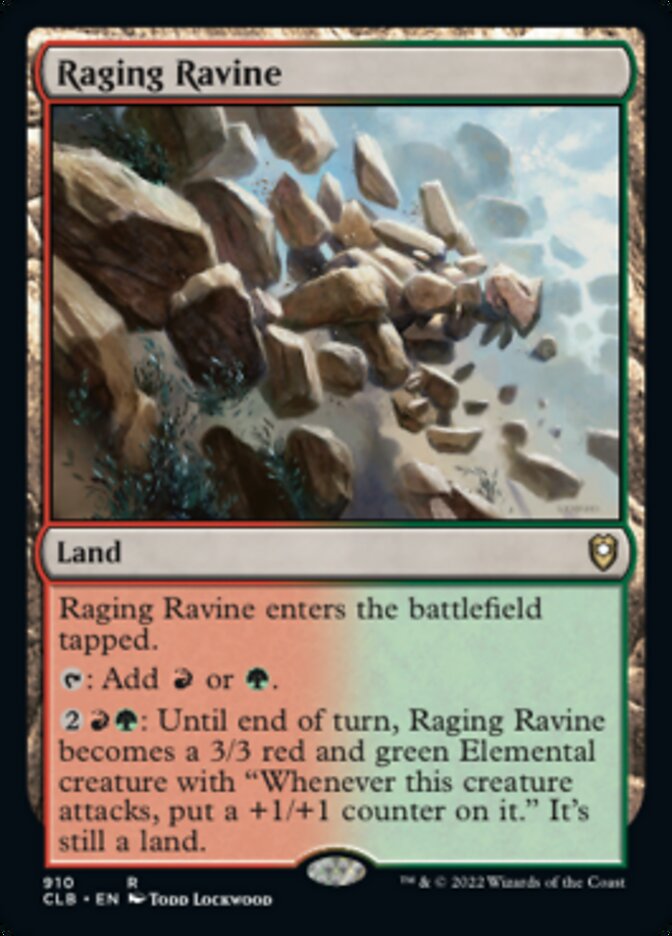 Raging Ravine [Commander Legends: Battle for Baldur's Gate] | Tabernacle Games
