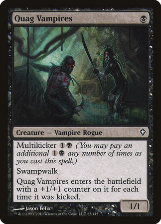 Quag Vampires [Worldwake] | Tabernacle Games