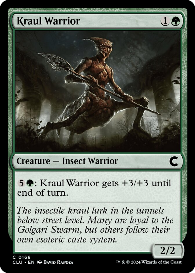 Kraul Warrior [Ravnica: Clue Edition] | Tabernacle Games