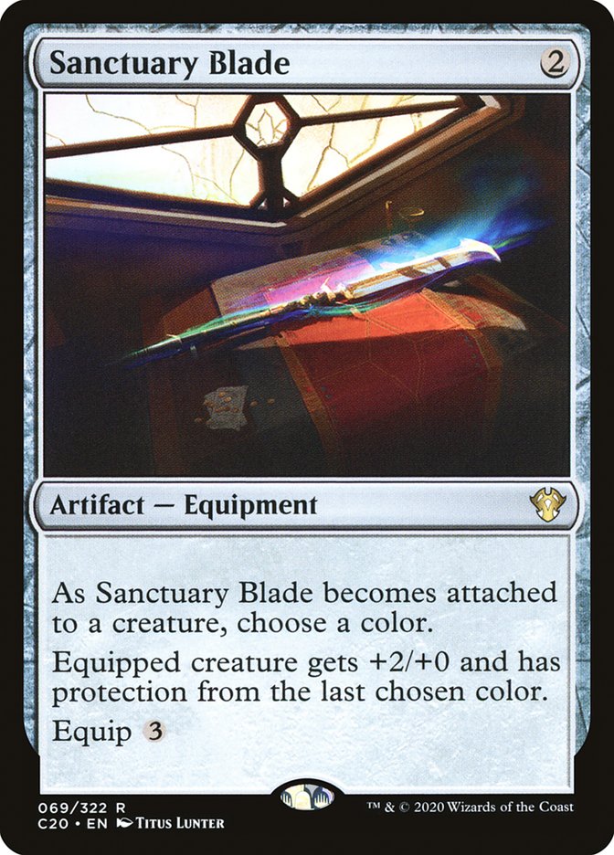 Sanctuary Blade [Commander 2020] | Tabernacle Games