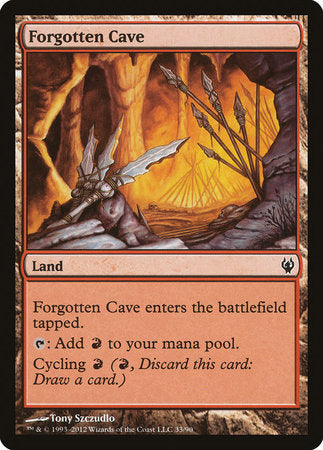 Forgotten Cave [Duel Decks: Izzet vs. Golgari] | Tabernacle Games