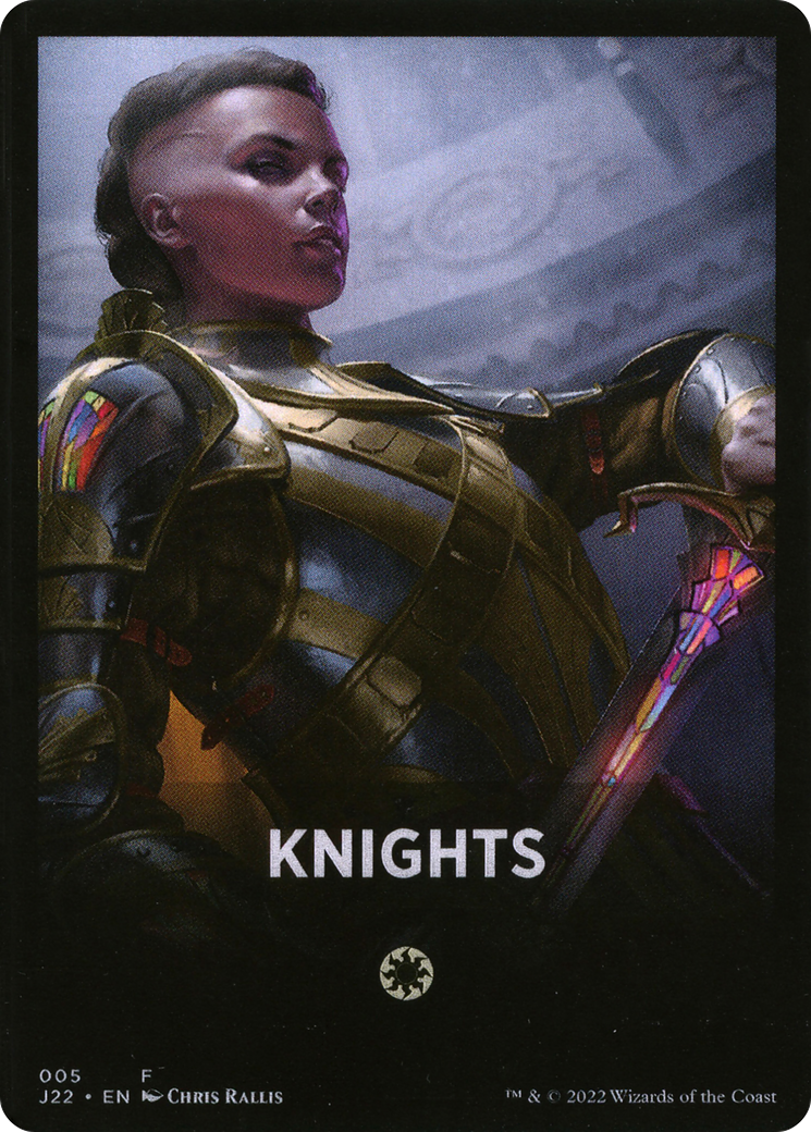 Knights Theme Card [Jumpstart 2022 Front Cards] | Tabernacle Games