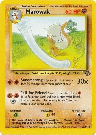 Marowak (39/64) [Jungle Unlimited] | Tabernacle Games