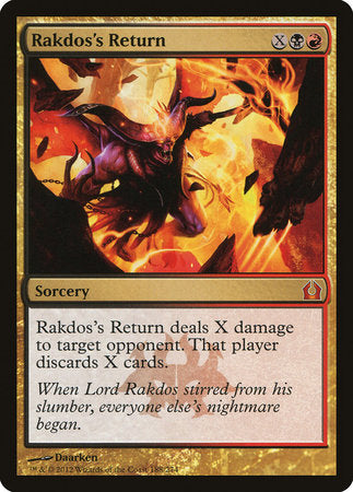 Rakdos's Return [Return to Ravnica] | Tabernacle Games