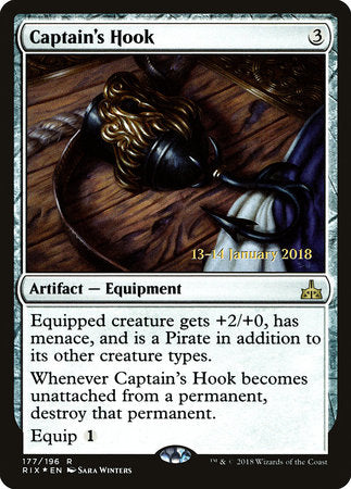 Captain's Hook [Rivals of Ixalan Promos] | Tabernacle Games