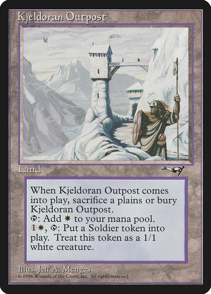 Kjeldoran Outpost [Alliances] | Tabernacle Games