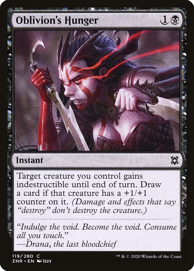 Oblivion's Hunger [Zendikar Rising] | Tabernacle Games
