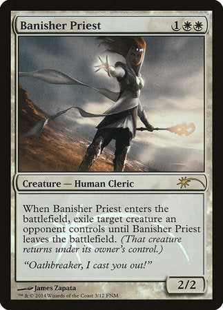 Banisher Priest [Friday Night Magic 2014] | Tabernacle Games