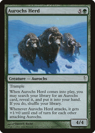 Aurochs Herd [Coldsnap] | Tabernacle Games