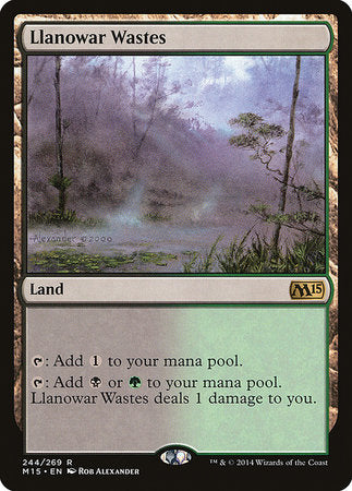 Llanowar Wastes [Magic 2015] | Tabernacle Games