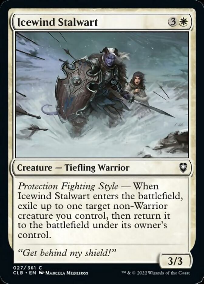 Icewind Stalwart [Commander Legends: Battle for Baldur's Gate] | Tabernacle Games