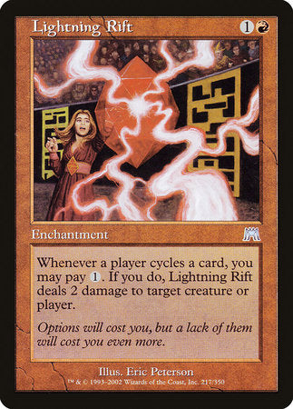 Lightning Rift [Onslaught] | Tabernacle Games