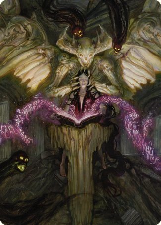 Demonic Tutor Art Card [Commander Masters Art Series] | Tabernacle Games