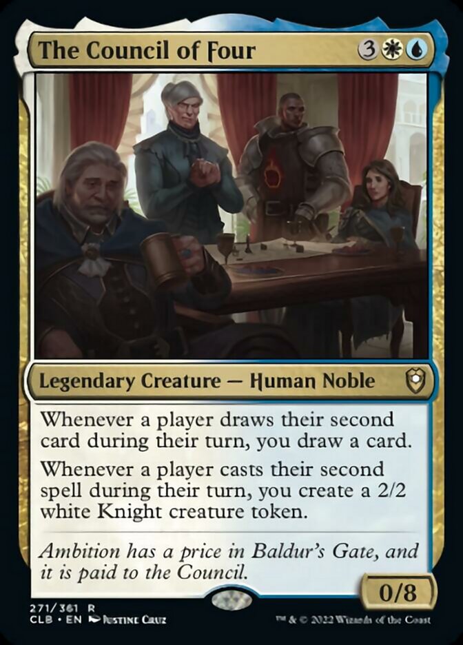 The Council of Four [Commander Legends: Battle for Baldur's Gate] | Tabernacle Games
