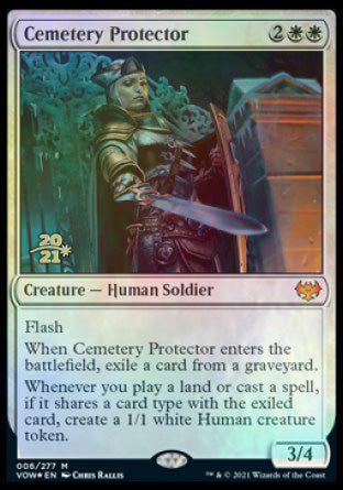 Cemetery Protector [Innistrad: Crimson Vow Prerelease Promos] | Tabernacle Games