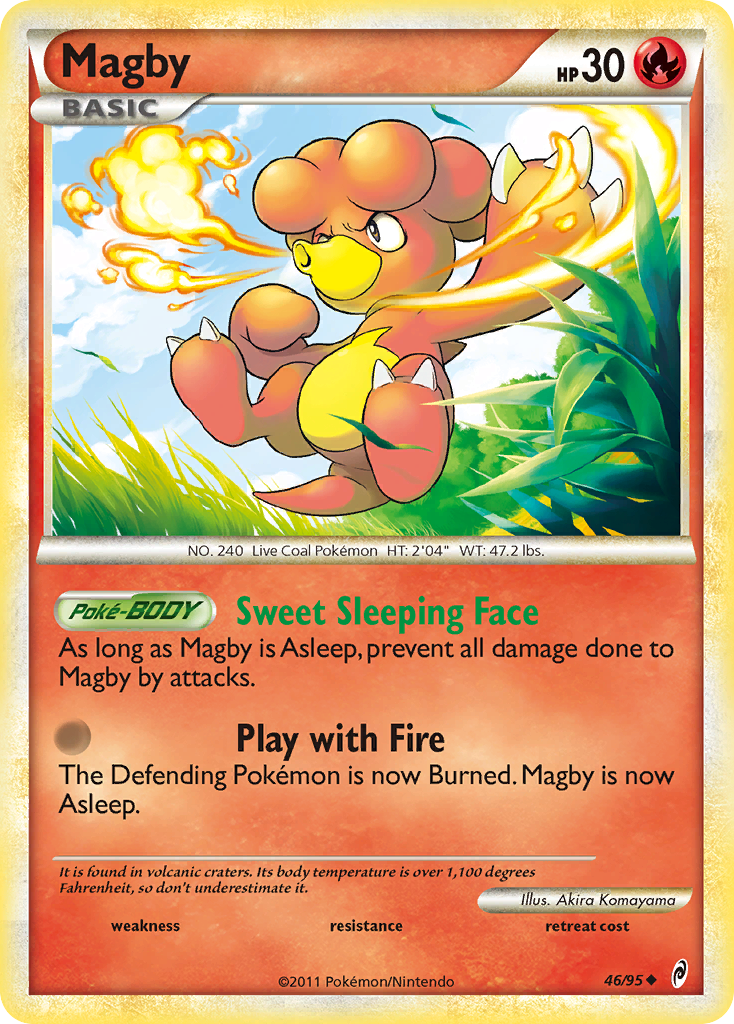 Magby (46/95) [HeartGold & SoulSilver: Call of Legends] | Tabernacle Games