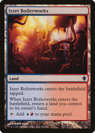 Izzet Boilerworks [Commander 2013] | Tabernacle Games