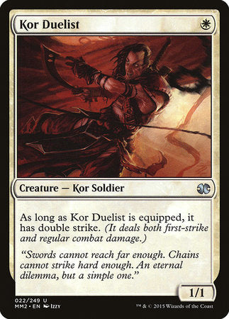 Kor Duelist [Modern Masters 2015] | Tabernacle Games