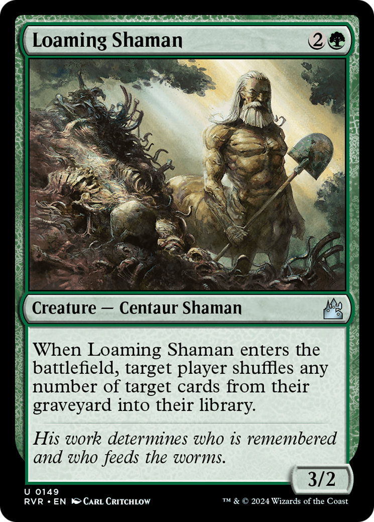 Loaming Shaman [Ravnica Remastered] | Tabernacle Games