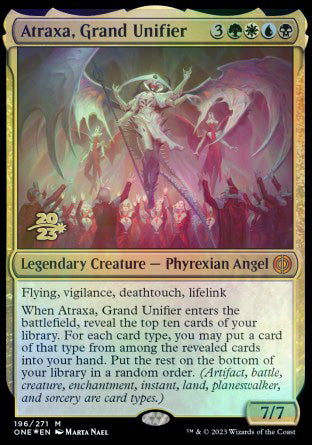 Atraxa, Grand Unifier [Phyrexia: All Will Be One Prerelease Promos] | Tabernacle Games