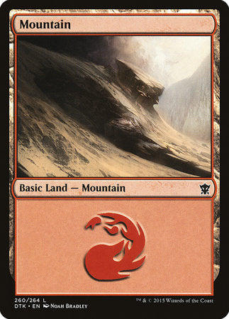 Mountain (260) [Dragons of Tarkir] | Tabernacle Games