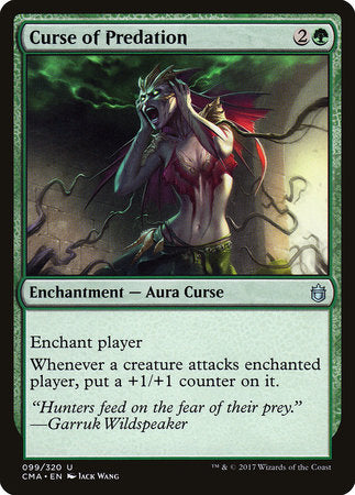 Curse of Predation [Commander Anthology] | Tabernacle Games