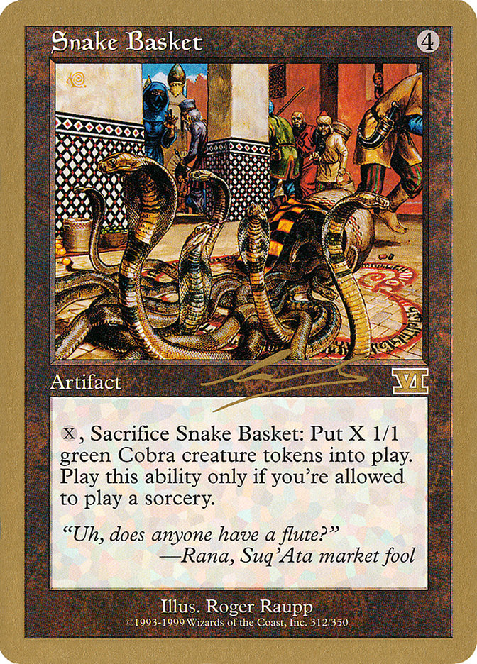Snake Basket (Nicolas Labarre) [World Championship Decks 2000] | Tabernacle Games