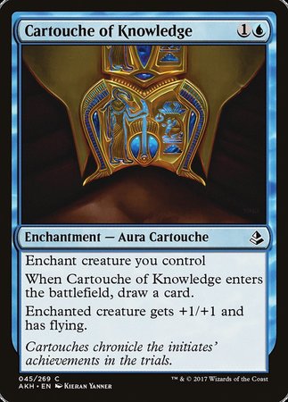 Cartouche of Knowledge [Amonkhet] | Tabernacle Games