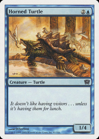 Horned Turtle [Ninth Edition] | Tabernacle Games