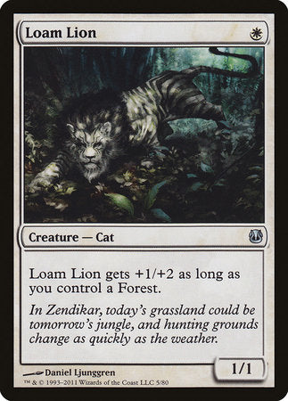 Loam Lion [Duel Decks: Ajani vs. Nicol Bolas] | Tabernacle Games