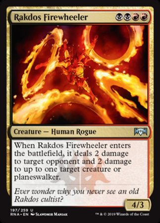 Rakdos Firewheeler [Ravnica Allegiance] | Tabernacle Games