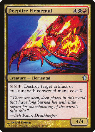 Deepfire Elemental [Commander 2013] | Tabernacle Games