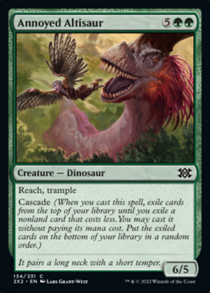 Annoyed Altisaur [Double Masters 2022] | Tabernacle Games